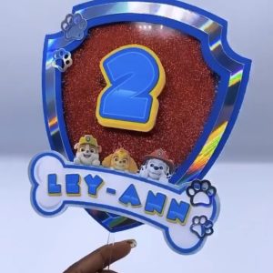 CAKE TOPPER PAT PATROUILLE