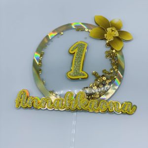 CAKE TOPPER ORCHIDÉE