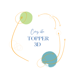 CAKE TOPPER 3D SUR MESURE