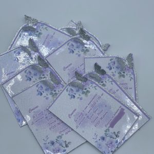 INVITATION PAPILLON