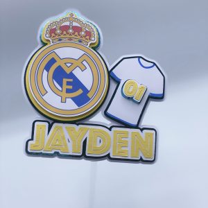 CAKE TOPPER REAL MADRID